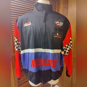 Nascar Red and Black Racing Jacket